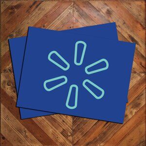 Large Pair of SPARK Driver App Logo Car Magnet Signs 12"x18" Delivery Signage